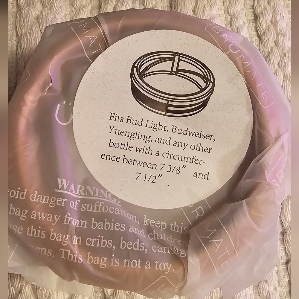 BrüMate Glittery Rose Gold Hopsulator - Picture 3 of 7